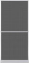 vidaXL - Hordeur - met - scharnieren - 100x215 - cm - antraciet
