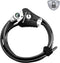 Master Lock 8428EURDPRO - Kabelslot - 1,8 m sterk en flexibel - Zwart