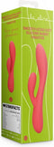 Shots - Loveline LOVE005PNK - Smooth Ultra Soft Silicone Rabbit Vibrator - Astro Dust