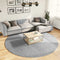 vidaXL - Vloerkleed - PAMPLONA - shaggy - hoogpolig - modern - Ø - 240 - cm - grijs