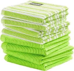 //DDDDD combiset vaatdoek basic (4 stuks) + classic (4 stuks) bright green