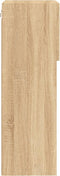 vidaXL - Tv-meubels - met - LED-verlichting - 2 - st - 40,5x30x90 - cm - sonoma - eiken