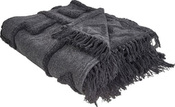 CHACK - Deken - Grijs - 220 x 240 cm - Katoen