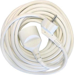 Chacon Verlengsnoer, HO5VVF, 3 x 1,5mm2, 3m, wit