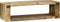 vidaXL - TV-meubel - 80x30x25 - cm - Massief - hout - Onbewerkt - mango