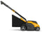 Stiga Combi 336c - Elektrische Grasmaaier 1400 W - Snijbreedte 34 cm - Geel Zwart
