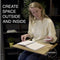 Chaise de bureau et table