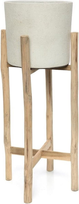 Chalk Hoge Plantenbak - Naturel