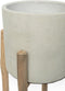 Chalk Hoge Plantenbak - Naturel
