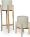 Chalk Hoge Plantenbak - Naturel