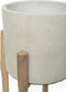 Chalk Hoge Plantenbak - Naturel