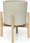 Chalk Lage Plantenbak - Naturel