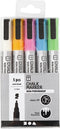 Chalk Markers, Lijndikte 1,2-3 mm, Sterke Kleuren, 5 Stuk, 1 Doos