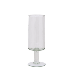 Champagne glass Hammered transparent Transparent / Recycled Glass