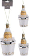 Champagne traditional hangdeco kerstversiering