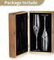 Champagnefluiten Geschenk Set - Perfect als cadeau - Mr and Mrs - Inclusief Geschenkdoos