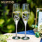Champagnefluiten Geschenk Set - Perfect als cadeau - Mr and Mrs - Inclusief Geschenkdoos