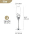 Champagnefluiten Geschenk Set - Perfect als cadeau - Mr and Mrs - Inclusief Geschenkdoos