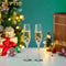 Champagnefluiten Geschenk Set - Perfect als cadeau - Mr and Mrs - Inclusief Geschenkdoos