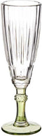 Champagneglas Exotic Kristal Groen 6 Stuks (170 ml)
