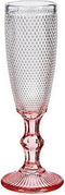Champagneglas Roze (180 ml) (6 Stuks)