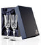 Champagneglazen Skye 2 stuks - Geschenkverpakking - Loodkristal - Glencairn Crystal Scotland