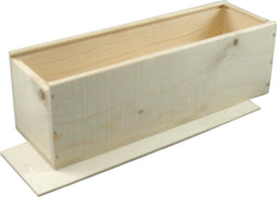 Champagnekist | Hout | 1 fles | binnenafm. 101x100x337mm | 5 stuks