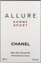 Chanel Allure Homme Sport 100 ml Eau de Toilette - Herenparfum