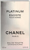 Chanel - Eau de toilette - Platinum Egoist - 100 ml