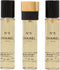 Chanel N°5 Twist and Spray Refill - 3 x 20 ml = 60 ml - eau de toilette - navullingen
