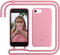 Change Case 2 in 1 Bio case - met afneembaar en verstelbaar nekkoord - voor iPhone SE - Coral Pink
