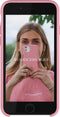 Change Case 2 in 1 Bio case - met afneembaar en verstelbaar nekkoord - voor iPhone SE - Coral Pink