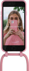 Change Case 2 in 1 Bio case - met afneembaar en verstelbaar nekkoord - voor iPhone SE - Coral Pink