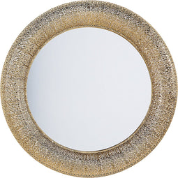 CHANNAY - Wandspiegel - Goud - Metaal