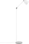 CHANZA - Staande lamp - Wit - Metaal