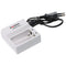 Charger for LiFePO4 IFR 3.2 Volt batteries, only batteries with 3.2V can be charged, with 2 charging