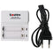 Charger for LiFePO4 IFR 3.2 Volt batteries, only batteries with 3.2V can be charged, with 2 charging