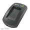 Charger for Nikon EN-EL24 battery including car adapter