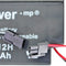 Charger including 1 battery suitable for the Multipower lead acid battery MP0.8-12H home and house