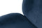 Charlize- Eetkamerstoel set van twee- Messing- Blauw- Modern