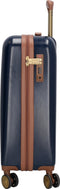 Charm London Capetown Handbagage Koffer - 55 cm - 42 Liter - TSA Slot - Blauw