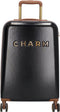 Charm London Travel Trolley S Handbagage Koffer - 55 cm - 35 Liter - TSA Slot - Zwart