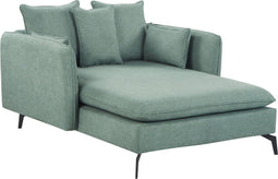 CHARMES - Chaise Longue - Groen - Polyester