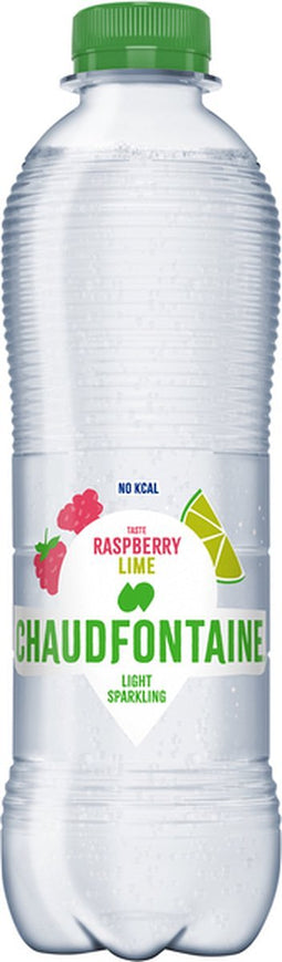 Chaudfontaine Light Sparkling Raspberry Lime | fles van 50 cl | pak van 6 stuks