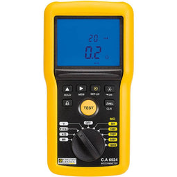 Chauvin Arnoux C.A 6524 Isolatiemeter 50 V, 100 V, 250 V, 500 V, 1000 V 200 GΩ