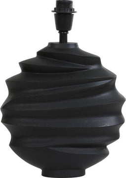 Light & Living Sharon Lampvoet - Zwart - 29x10x38 cm