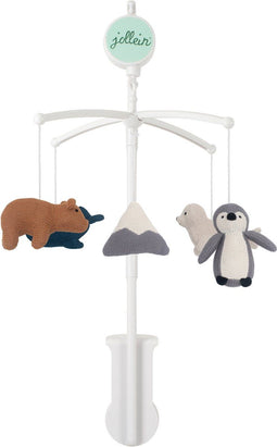 Jollein Muziekmobiel - Polar - 4 diertjes - Multicolor