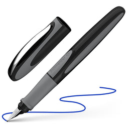 Schneider vulpen - Ray - penpunt M - Onyx - rechtshandig - S-168207