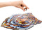 UNIDRAGON Houten Puzzel Voor Volwassenen Dier - Mooie Tijger - 104 stukjes - Small 19x24 cm