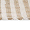 vidaXL - Vloerkleed - 120x180 - cm - handgeweven - jute - naturel - en - wit